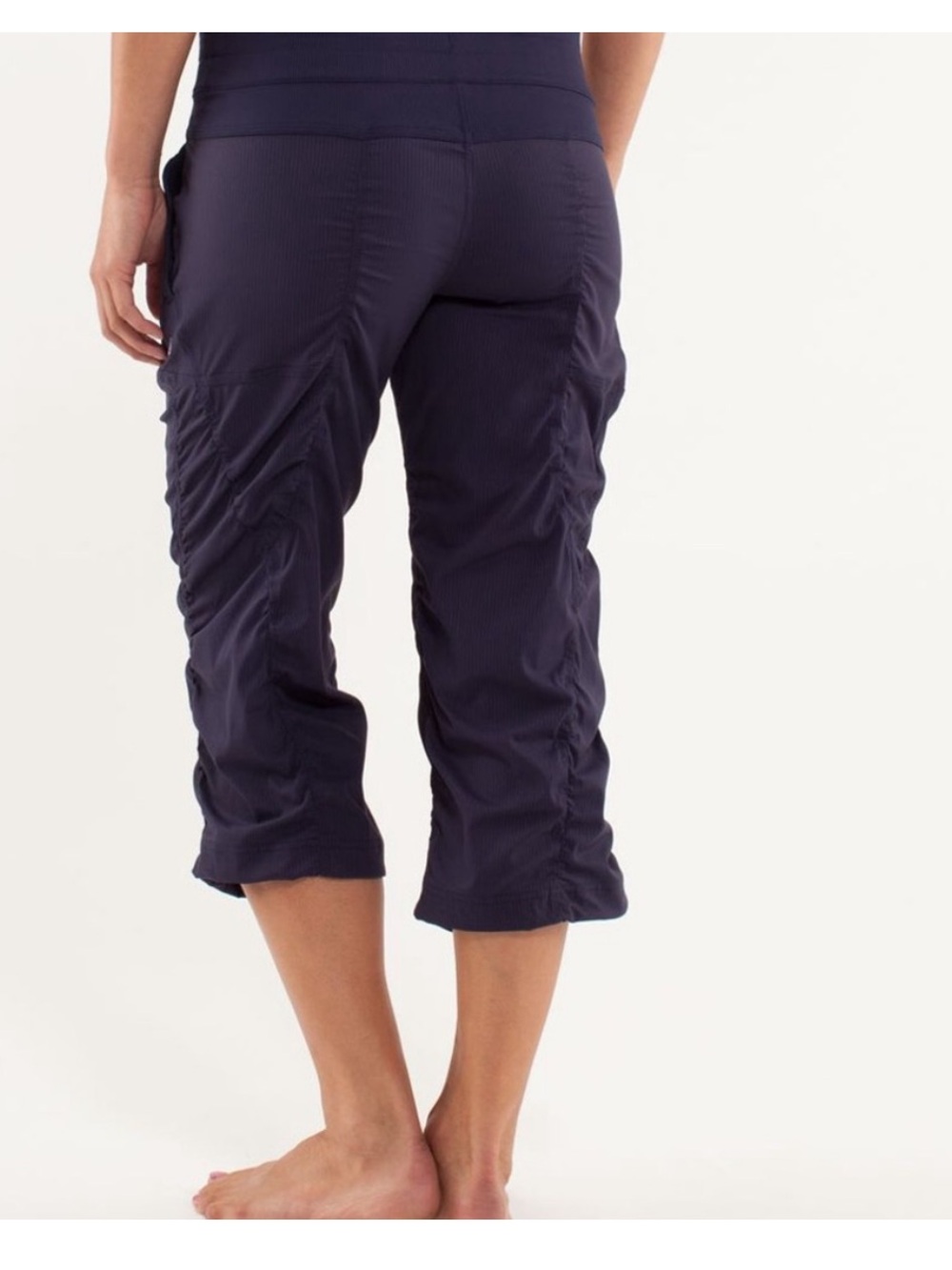 lululemon Navy studio crop pants